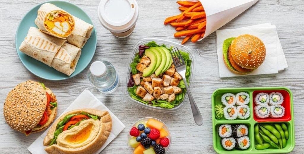 Fast and healthy quick lunch ideas for busy people at home