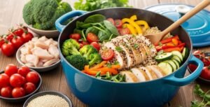 Healthy One-Pot Meals in Less Than 30 Minutes.